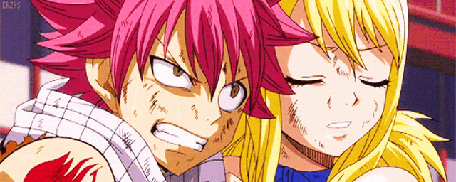 Fairy tail - Natsu & Lucy  Fairy tail, Fairy tail nalu, Fairy tale anime