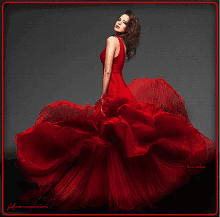 Woman Red GIF - Woman Red Elegant GIFs