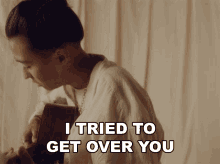 I Tried To Get Over You Soran GIF - I Tried To Get Over You Soran Bottled Up Song GIFs