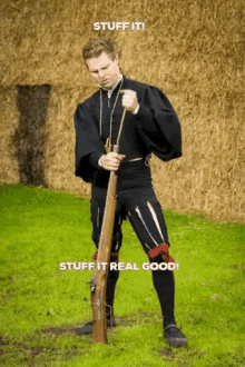 Stuffed Medieval GIF - Stuffed Medieval Gun GIFs