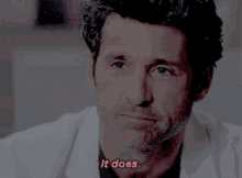 Greys Anatomy Derek Shepherd GIF - Greys Anatomy Derek Shepherd It Does GIFs