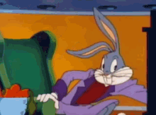 Buster Bunny Pull By Ears GIF