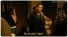 Doctor Who React GIF - Doctor Who React Go To Your Room GIFs