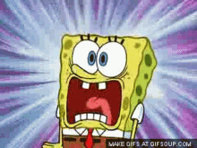 Scared Spongebob GIF - Scared Spongebob Shocked GIFs