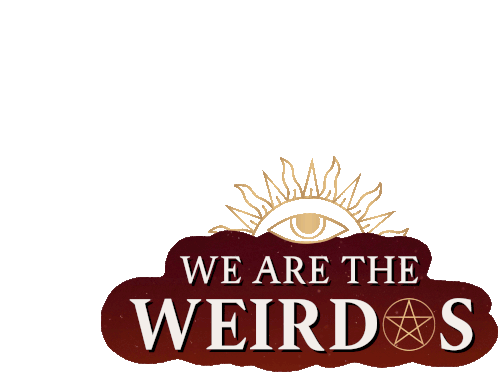 We Are The Weirdos The Craft Sticker - We Are The Weirdos The Craft Strange Stickers