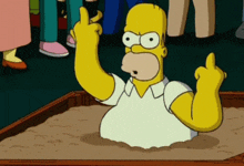 Homer Finger GIF - Homer Finger GIFs