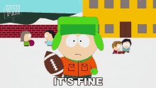 Its Fine Kyle Broflovski GIF - Its Fine Kyle Broflovski South Park GIFs