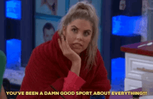 Youve Been A Damn Good Sport About Everything Bbelena GIF - Youve Been A Damn Good Sport About Everything Bbelena Elena Davies GIFs