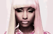 Nicki Minaj Blinks GIF