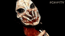 Fake Blood Scary Makeup GIF - Fake Blood Scary Makeup Halloween Makeup GIFs