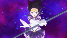 Eternal Sailor Saturn GIF