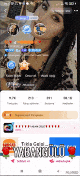 a screenshot of a woman 's profile on a phone screen