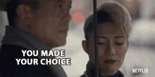 You Made Your Choice Ju Ju Chan GIF - You Made Your Choice Ju Ju Chan Zan Hui GIFs