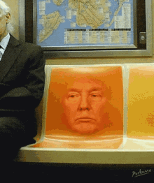 Donald Trump Chair GIF - Donald Trump Chair Serious GIFs