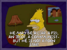 Communist Simpsons GIF - Communist Simpsons He Is Not A Porn Star GIFs