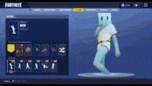 a person with a box on their head is dancing in fortnite .