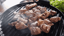 Grilling Meat Maangchi GIF - Grilling Meat Maangchi Grilling Beef GIFs