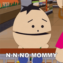 No Mommy Ike Broflovski GIF - No Mommy Ike Broflovski South Park GIFs