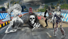 Deadroad Death Road GIF - Deadroad Death Road Zombie Road GIFs