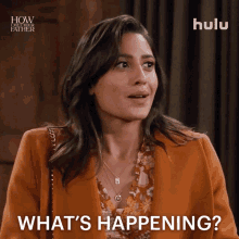 Whats Happening Hannah GIF - Whats Happening Hannah How I Met Your Father GIFs