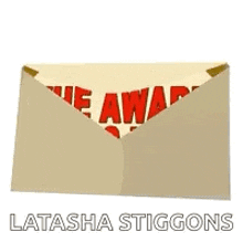 The Award Goes To Letter GIF