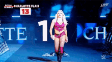 Charlotte Flair Rumble GIF - Charlotte Flair Rumble Entrance GIFs