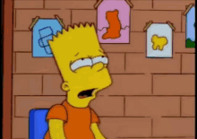 Bart Simpson Simpsons GIF - Bart Simpson Simpsons Tránsito GIFs