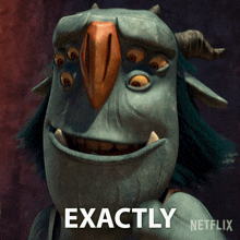 Exactly Blinky Galadrigal GIF - Exactly Blinky Galadrigal Trollhunters Tales Of Arcadia GIFs