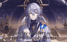 Sunday Hsr Sunday Wanters GIF - Sunday Hsr Sunday Wanters Sunday Will Come Home GIFs