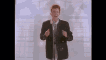 Singing High Note GIF - Singing High Note Never Gonna Give You Up GIFs