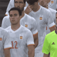 Sign Of The Cross Spain Soccer Team GIF - Sign Of The Cross Spain Soccer Team Nbc Sports GIFs