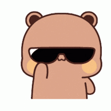 Dudu Dudu Bear GIF - Dudu Dudu Bear Dudu Glasses GIFs