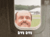 bye waving good bye departure plane