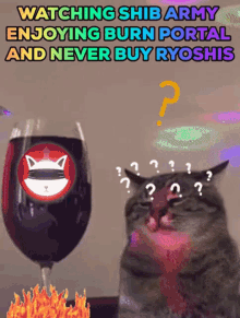 Ryoshi Cat GIF - Ryoshi Cat Crazy GIFs