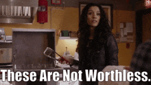 Chicago Fire Stella Kidd GIF - Chicago Fire Stella Kidd These Are Not Worthless GIFs