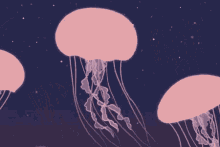 Jellyfish Pink GIF - Jellyfish Pink Ocean GIFs
