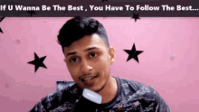 If You Wanna Be The Best You Have To Follow The Best Chumma GIF - If You Wanna Be The Best You Have To Follow The Best Chumma Chumma Bhai GIFs