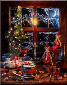 a picture of a christmas tree with the words boldog karacsony written on the bottom
