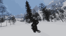 Spinning Snowboard GIF - Spinning Snowboard Snow GIFs