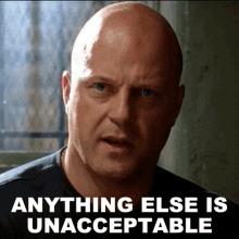 Anything Else Is Unacceptable Vic Mackey GIF - Anything Else Is Unacceptable Vic Mackey The Shield GIFs