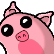 Pig Wobbly Sticker - Pig Wobbly Cute Stickers