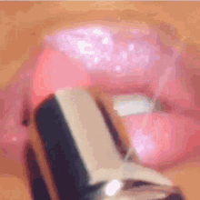 pink lips sparkle lips glitter lips glittery lips lipstick