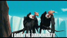 Ice Age Vultures GIF - Ice Age Vultures I Call The Dark Meat GIFs