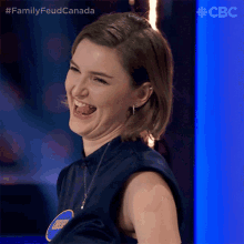 Tongue Out Family Feud Canada GIF - Tongue Out Family Feud Canada Bleh GIFs