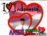 Syarif Rh Anies Baswedan GIF - Syarif Rh Anies Baswedan I Love Indonesia GIFs