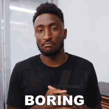 Boring Marques Brownlee GIF - Boring Marques Brownlee Dull GIFs