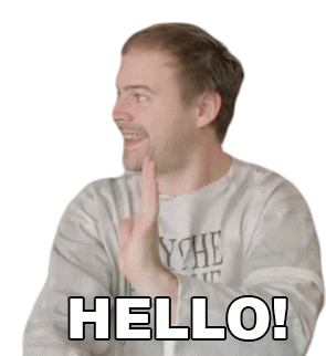 Hello Jared Dines Sticker - Hello Jared Dines Hi Stickers