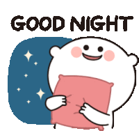 Good Night Sticker