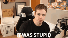 It Was Stupid Upset GIF - It Was Stupid Upset Disappointed GIFs