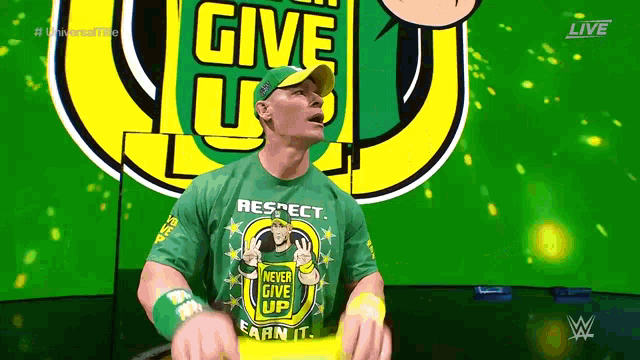 John Cena Never Give Up, HD phone wallpaper | Peakpx